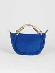 Avalon sac daim - Bleu Electrique