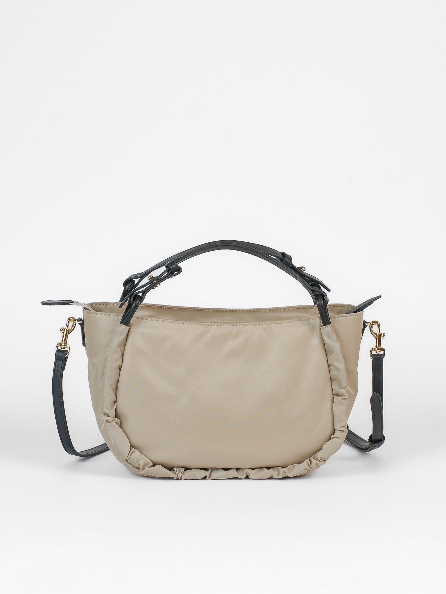 Sac à Main Vintage Brontibay Paris En Nylon Vert – Bandoulière Femme
