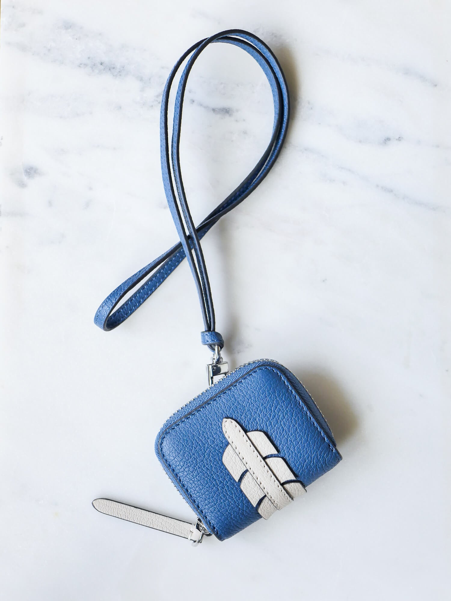 Baboushka Arrow cuir dutch - Yale Blue