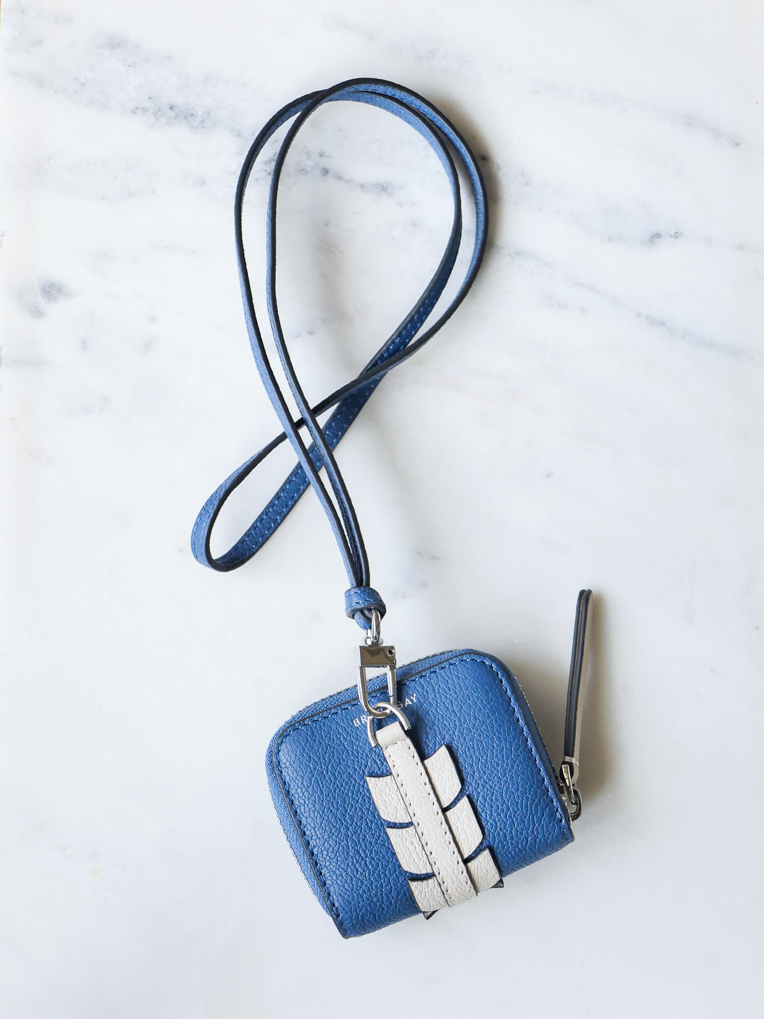 Baboushka Arrow cuir dutch - Yale Blue