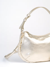 Beatrix sac cuir luna - Doré