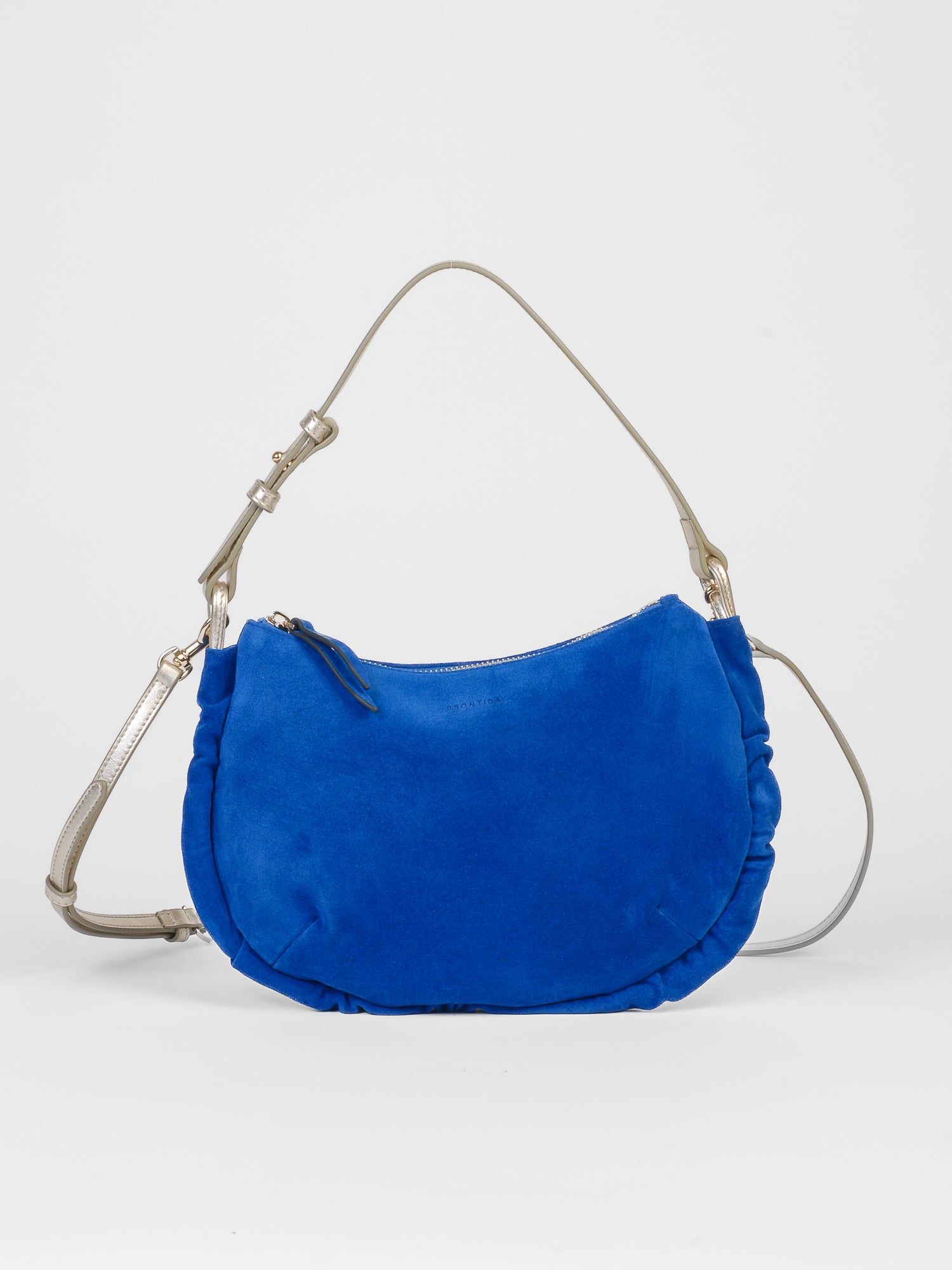 Beatrix sac daim - Bleu Electrique