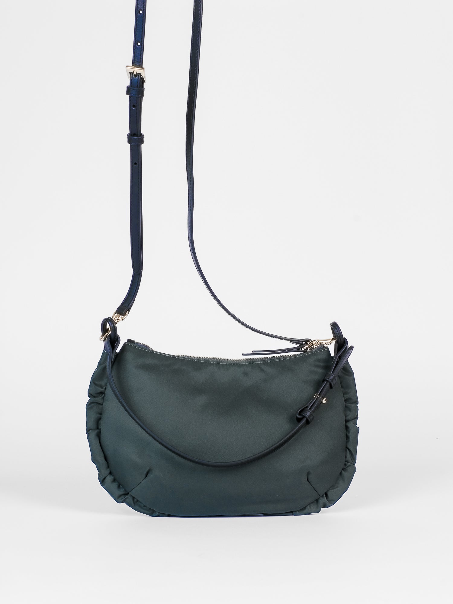 Beatrix sac nylon satiné - Gris Foncé