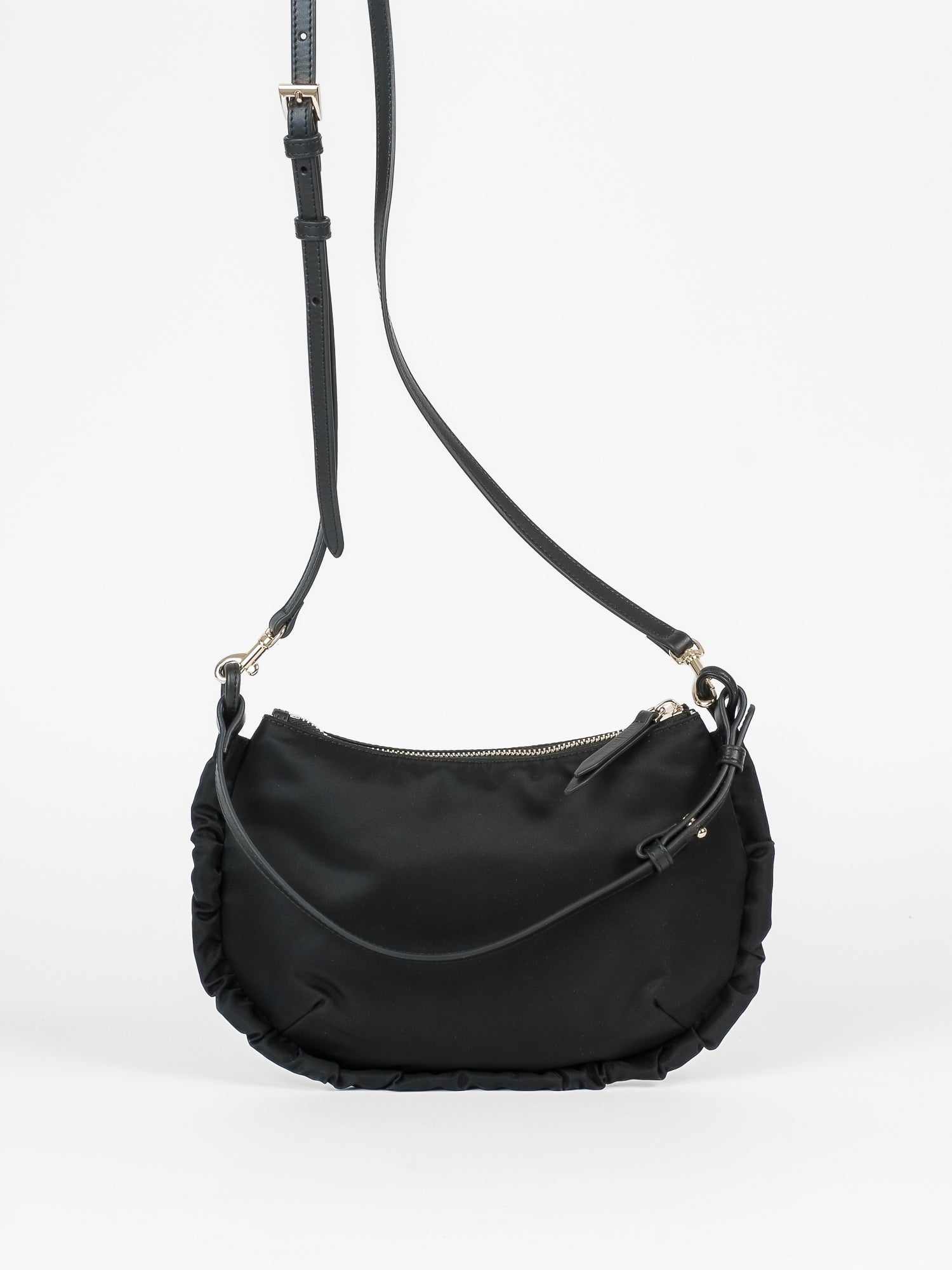 Beatrix sac nylon satiné - Noir