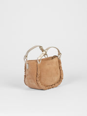 Calliope sac daim - Tobacco