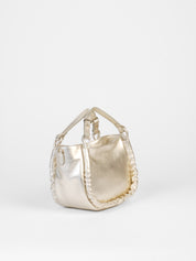 Calliope sac cuir luna - Doré