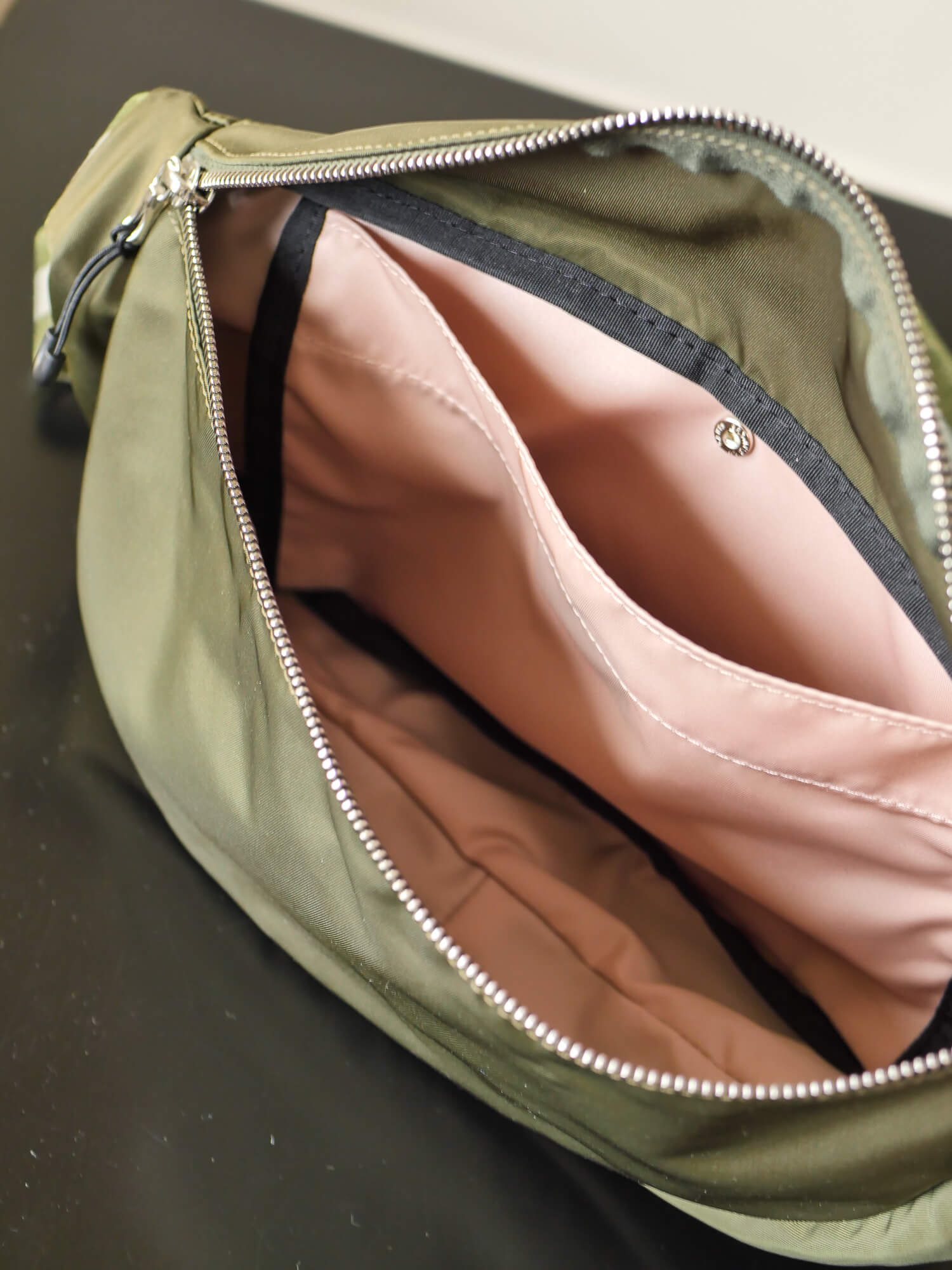 Gabin satin nylon - Military Swag Khaki