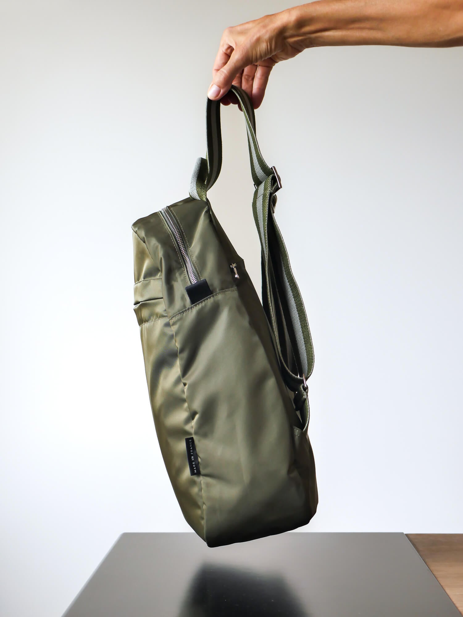 Gaston satin nylon - Military Swag Khaki