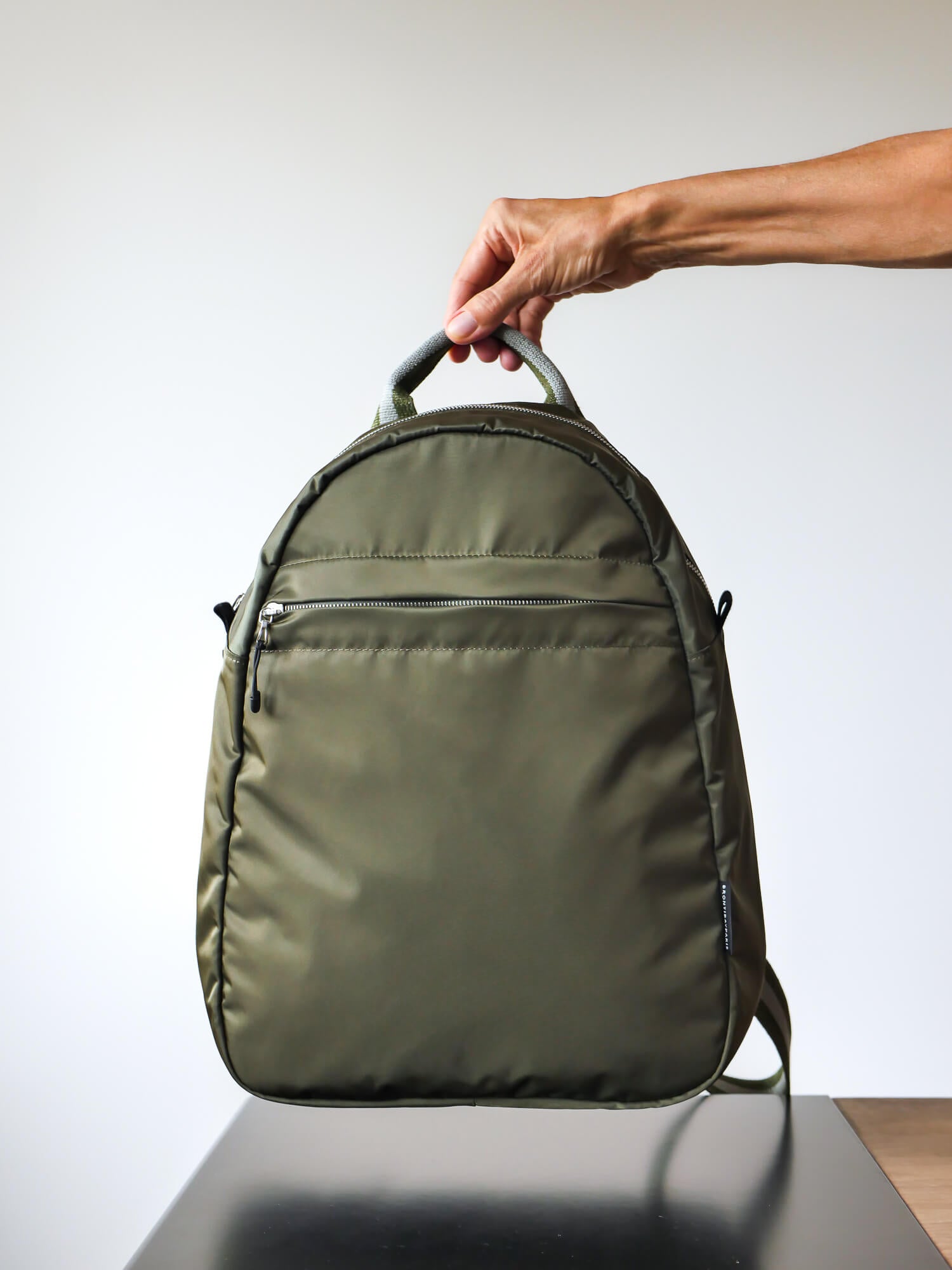 Gaston satin nylon - Military Swag Khaki