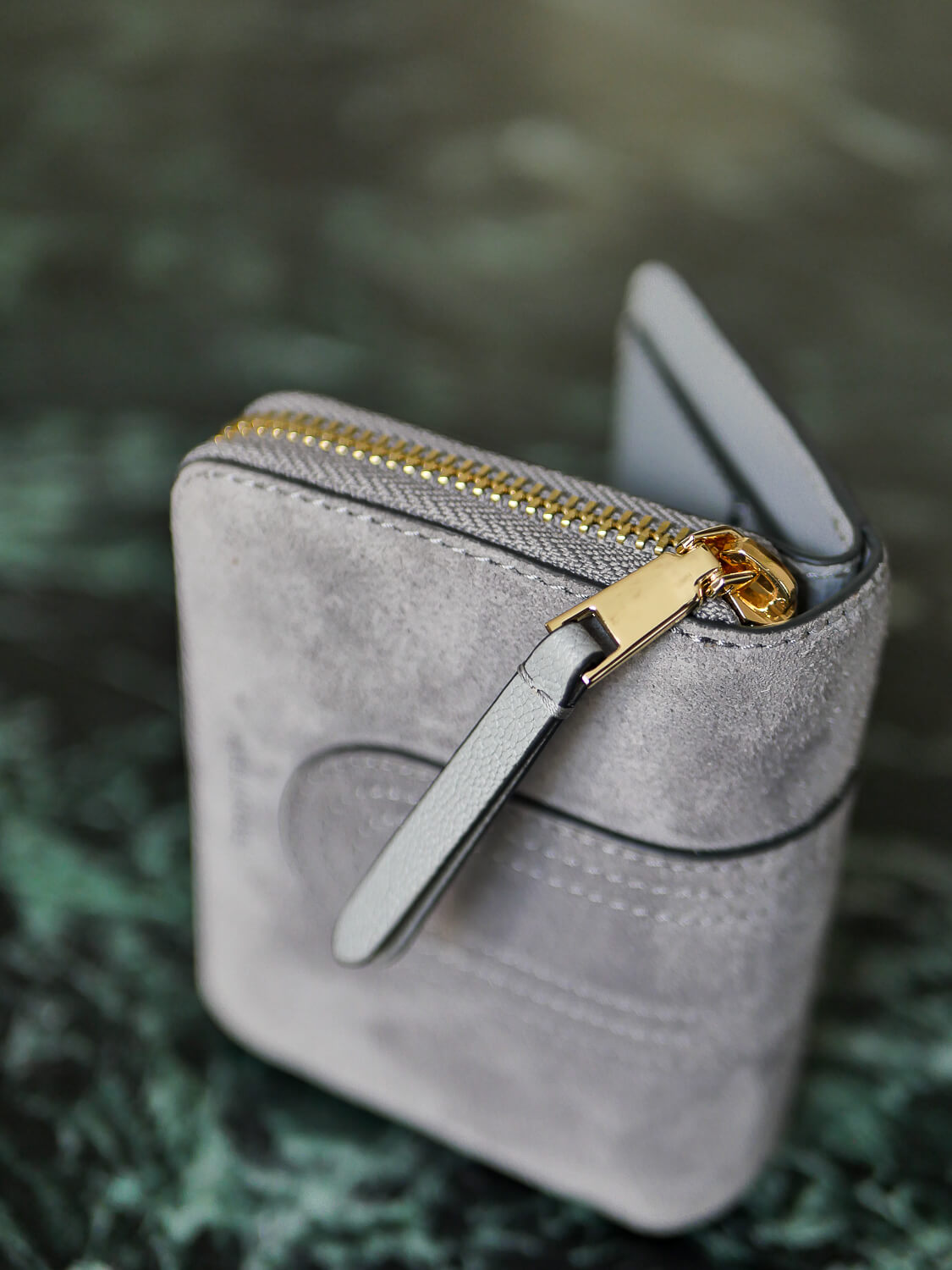 Lilou patch daim - Grey