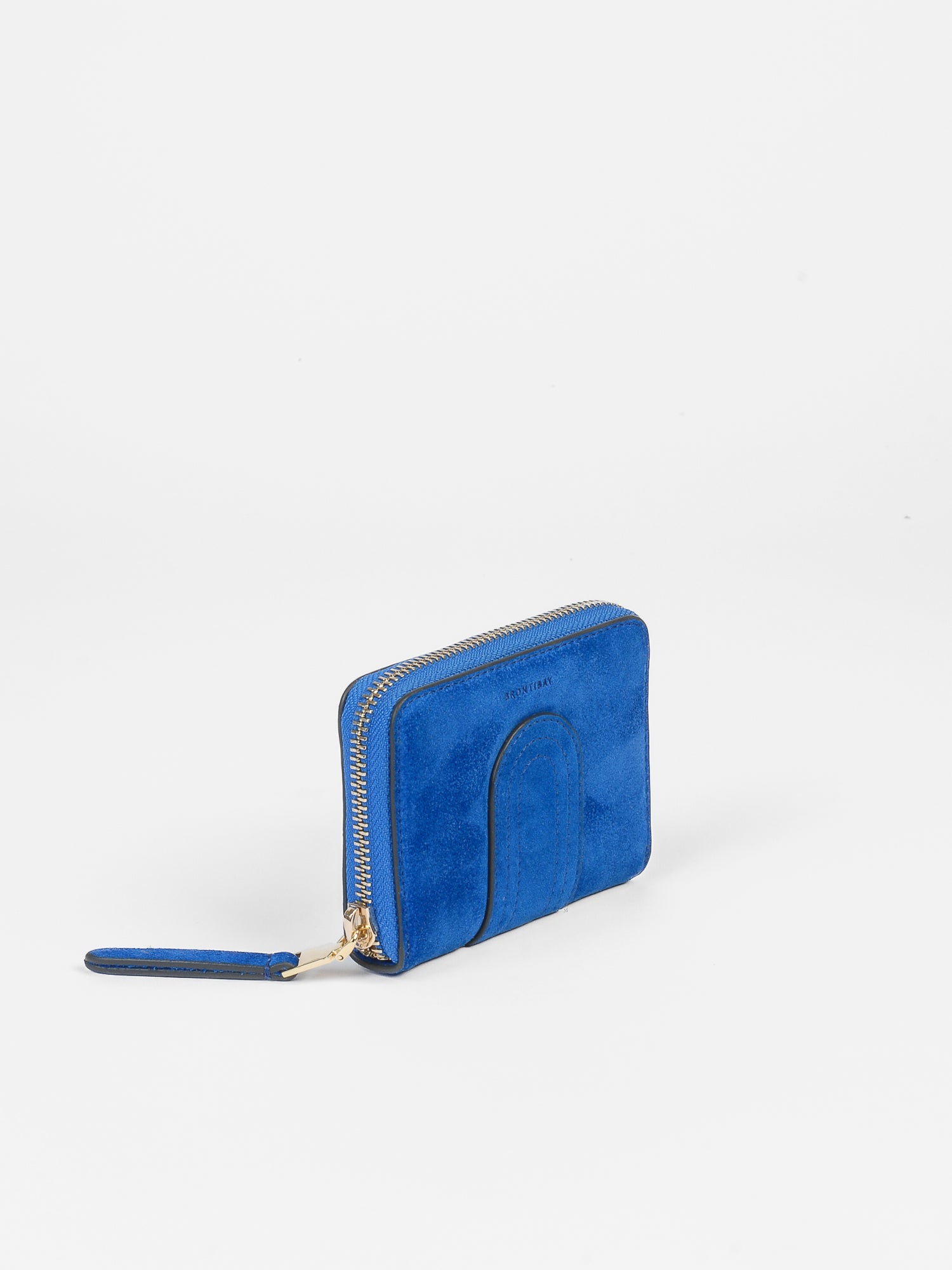 Lyra Suede wallet - Electric Blue