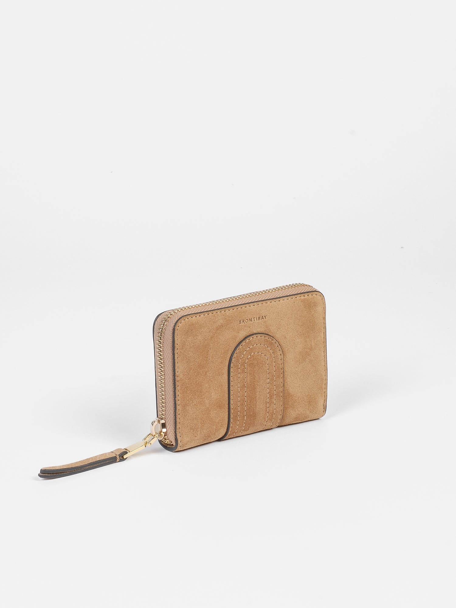 Lyra portefeuille daim - Tobacco