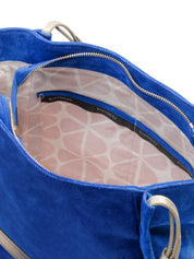 Maven sac daim - Bleu Electrique