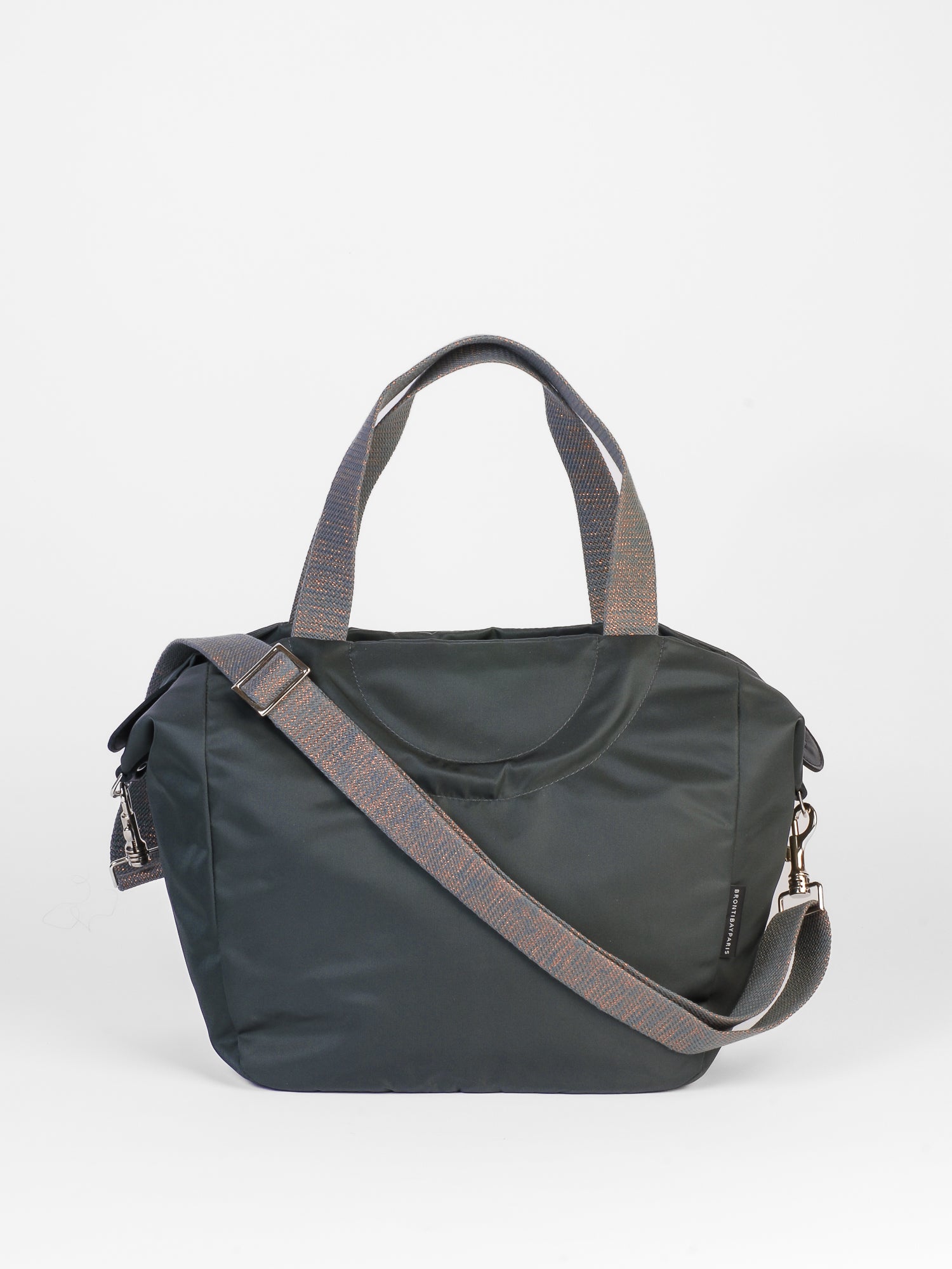Nerano nylon satiné - Gris Foncé