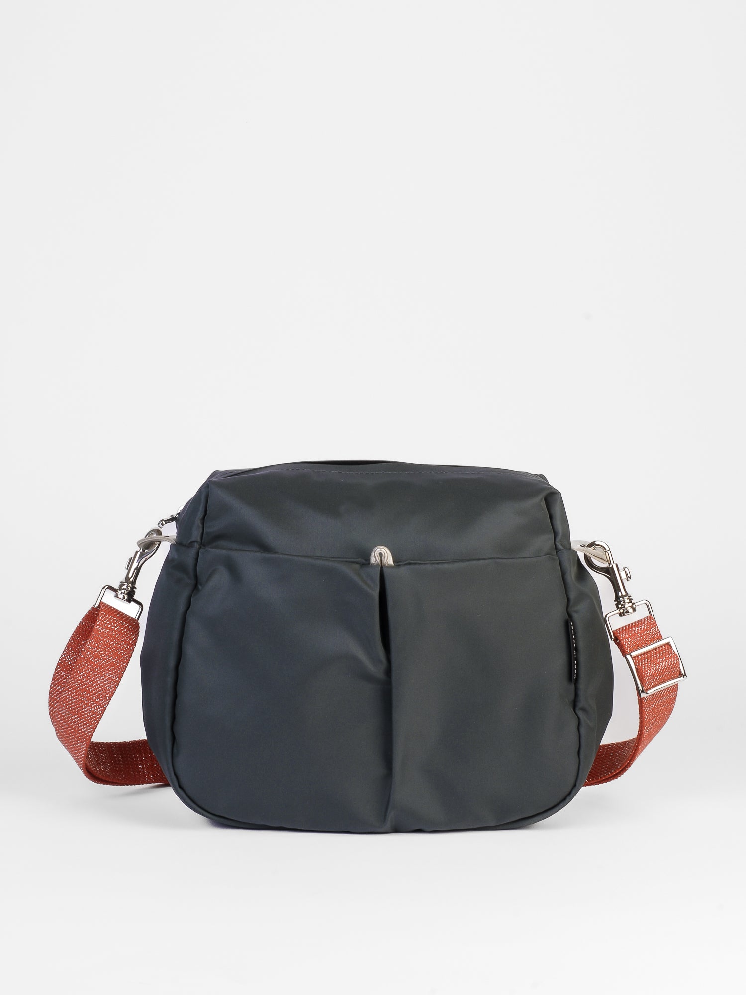 Ravello satin nylon bag - Dark Grey