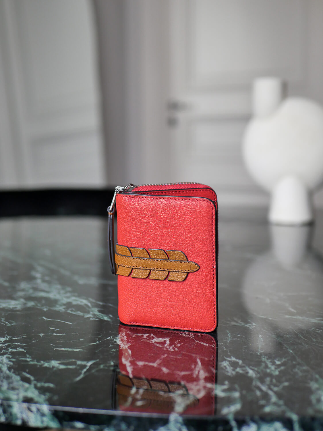 Talula Dutch leather - Papaya