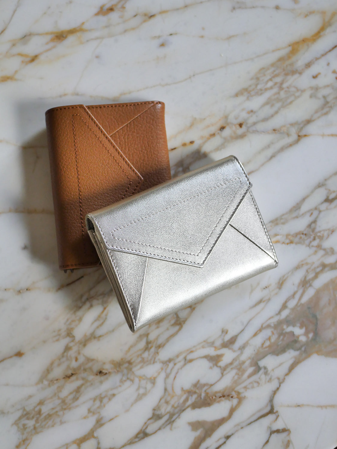 Anja Luna Leather - Gold