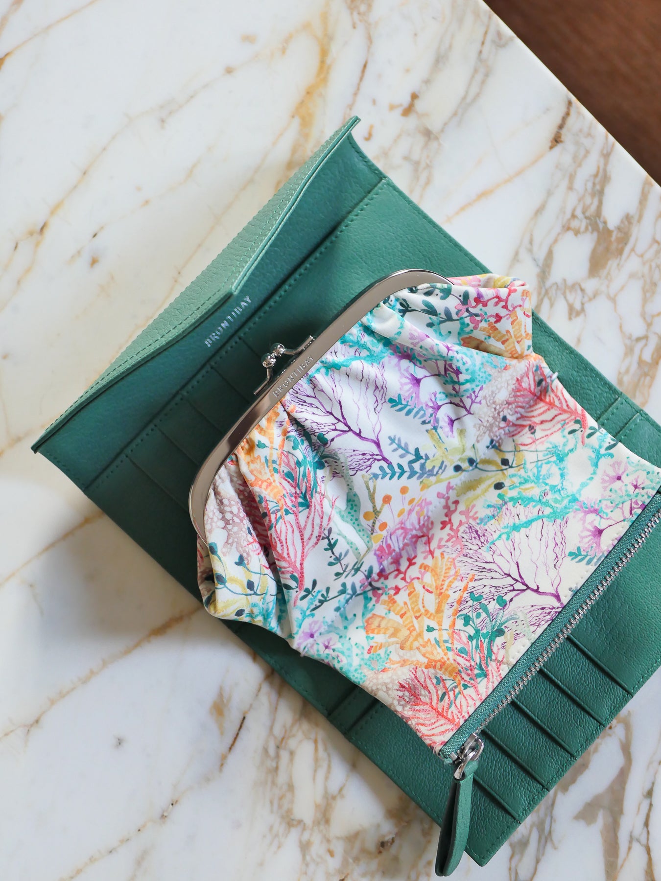Nelly Dutch leather - Green Tea