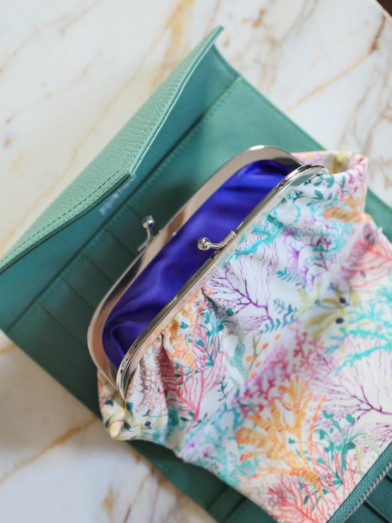 Nelly Dutch leather - Green Tea