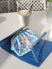 Nelly Dutch leather - Yale Blue