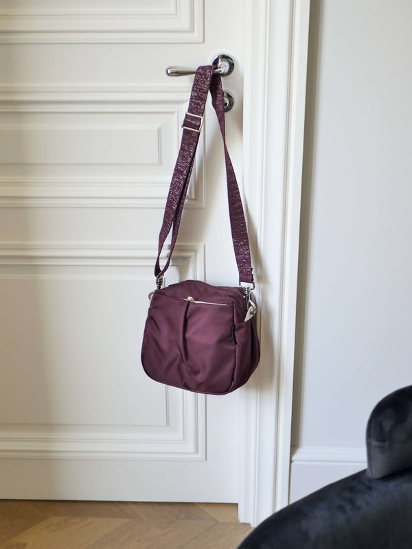 Baia satin nylon - Bordeaux