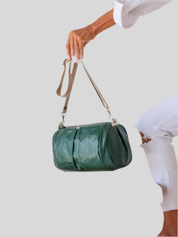 Mamamia vintage leather - Emeraude