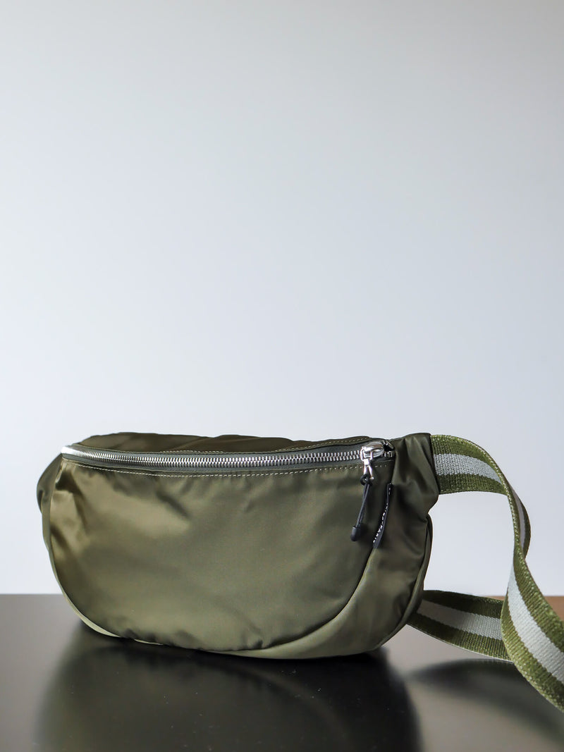 Gabin satin nylon - Military Swag Khaki