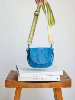 Chrissy sport suede - Majorca Blue