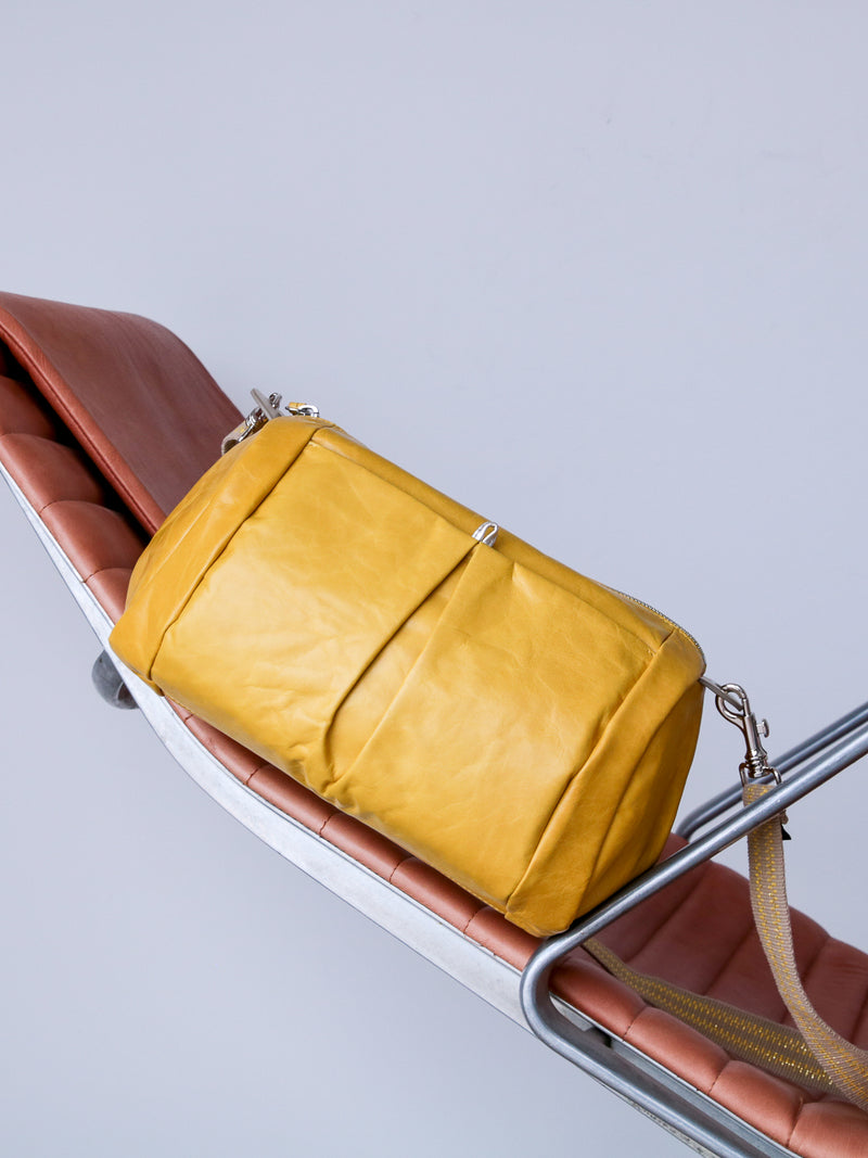 Mamamia vintage leather - Yellow