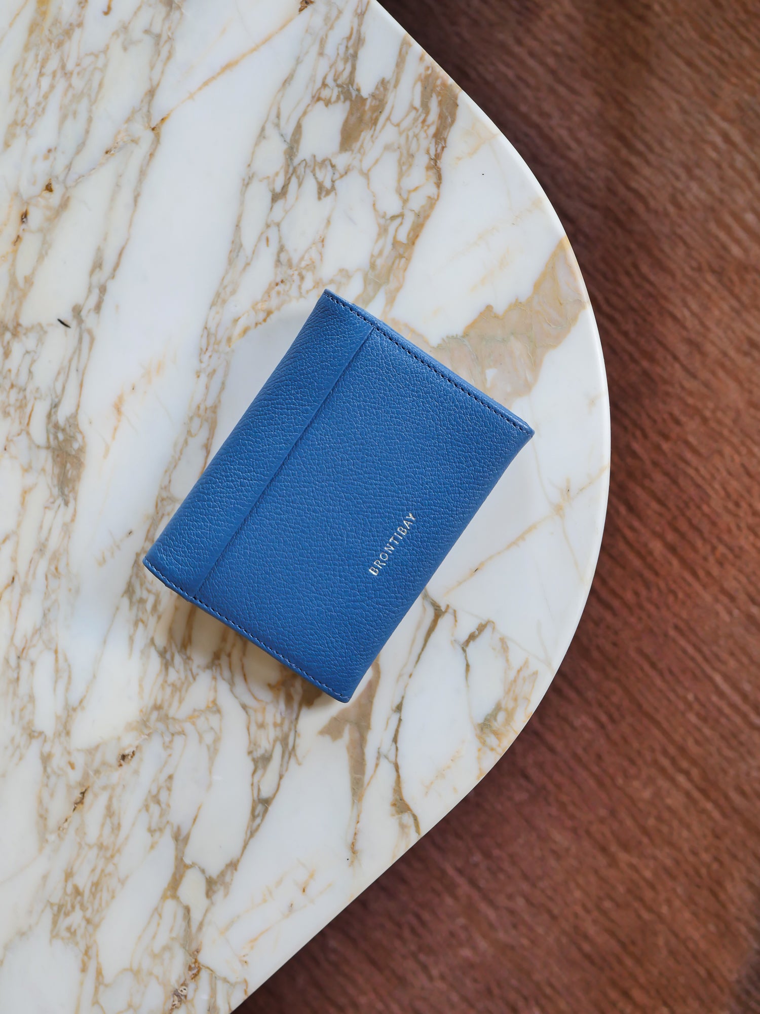 Anja cuir dutch - Yale Blue