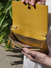 Arwen cuir dutch - Jaune