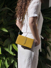 Arwen cuir dutch - Jaune