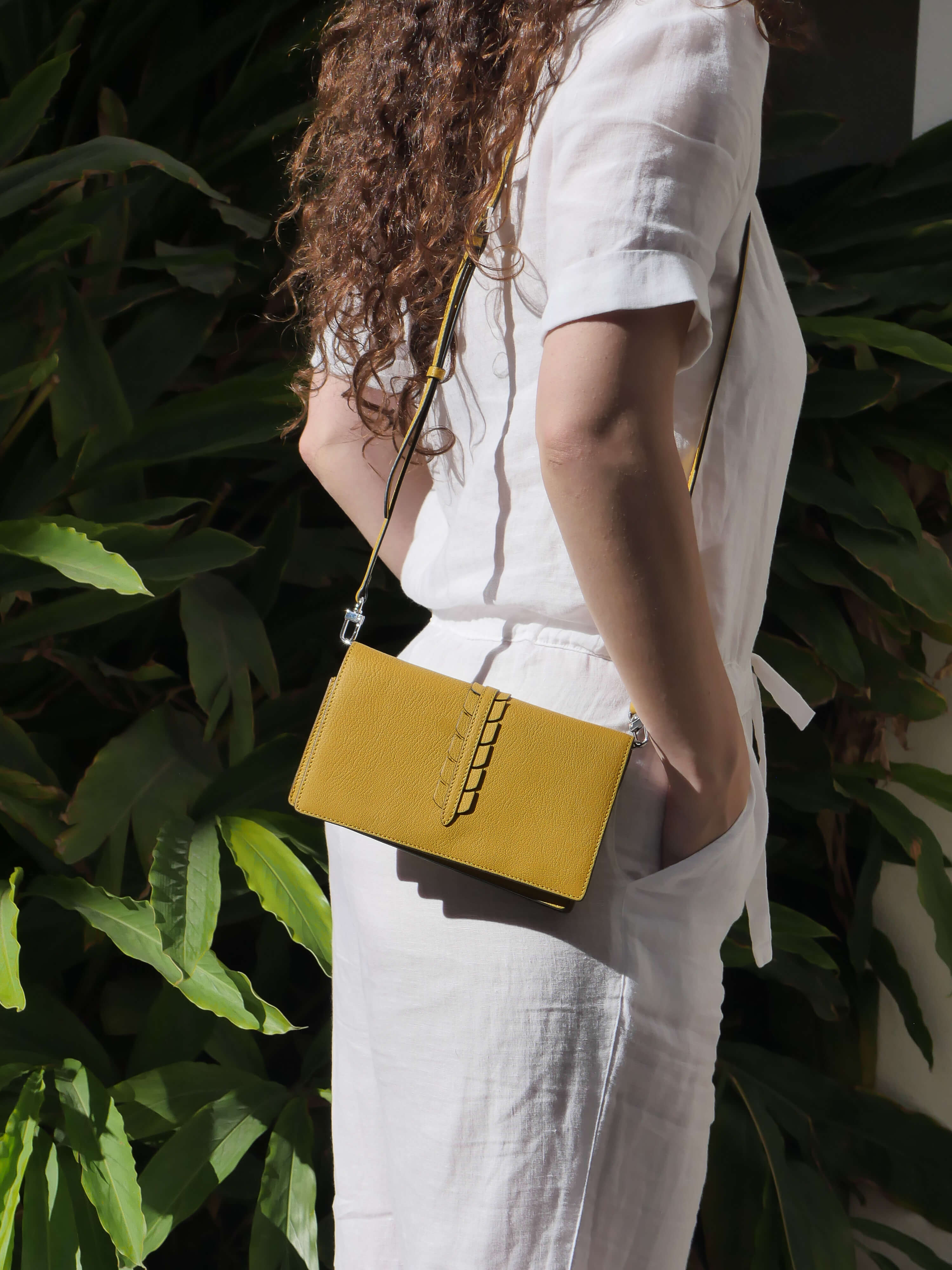 Arwen cuir dutch - Jaune