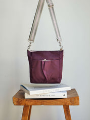 Arya nylon satiné - Bordeaux