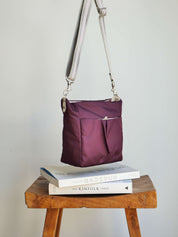 Arya nylon satiné - Bordeaux