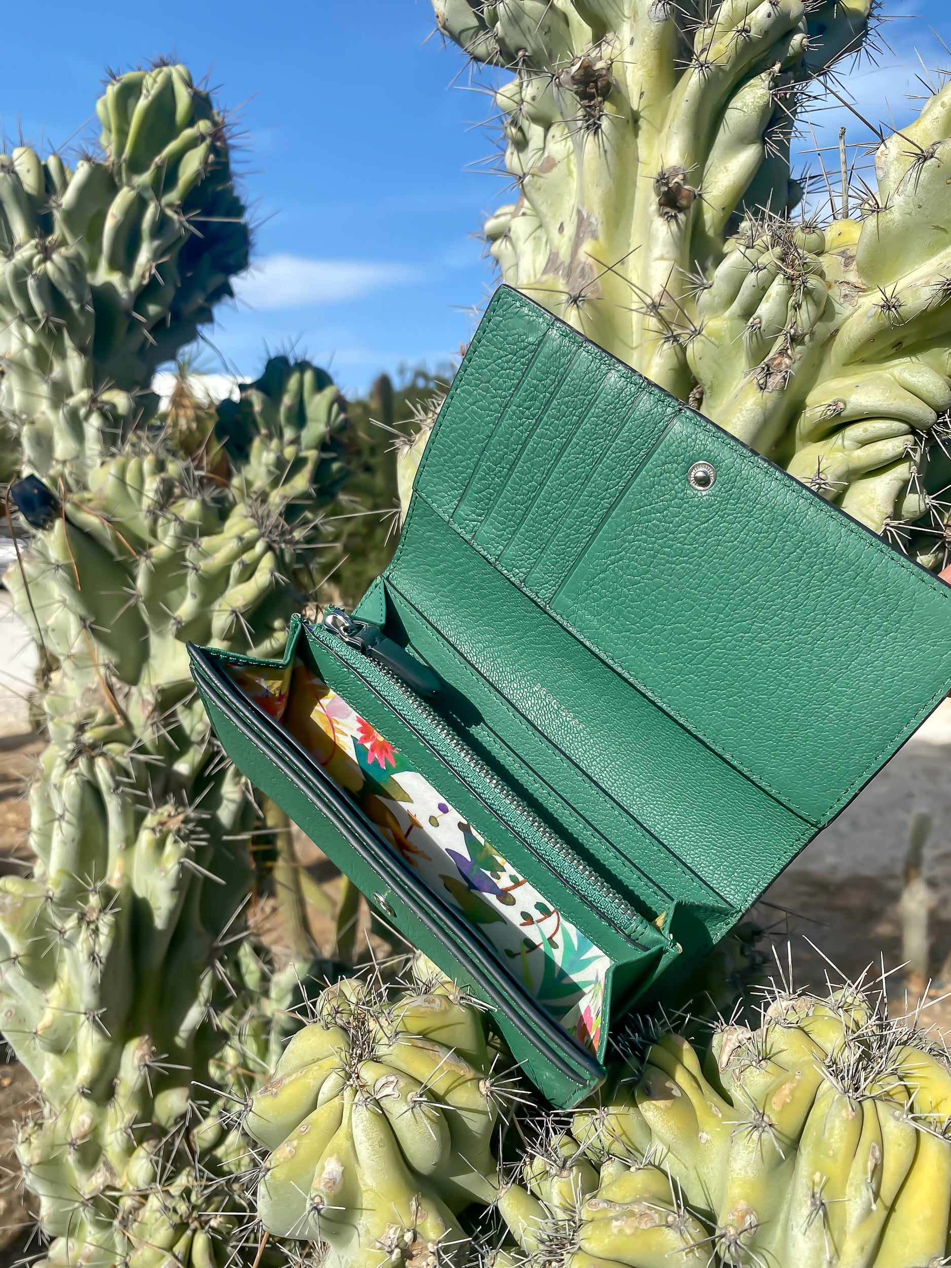 Atina Dutch leather - Green Tea