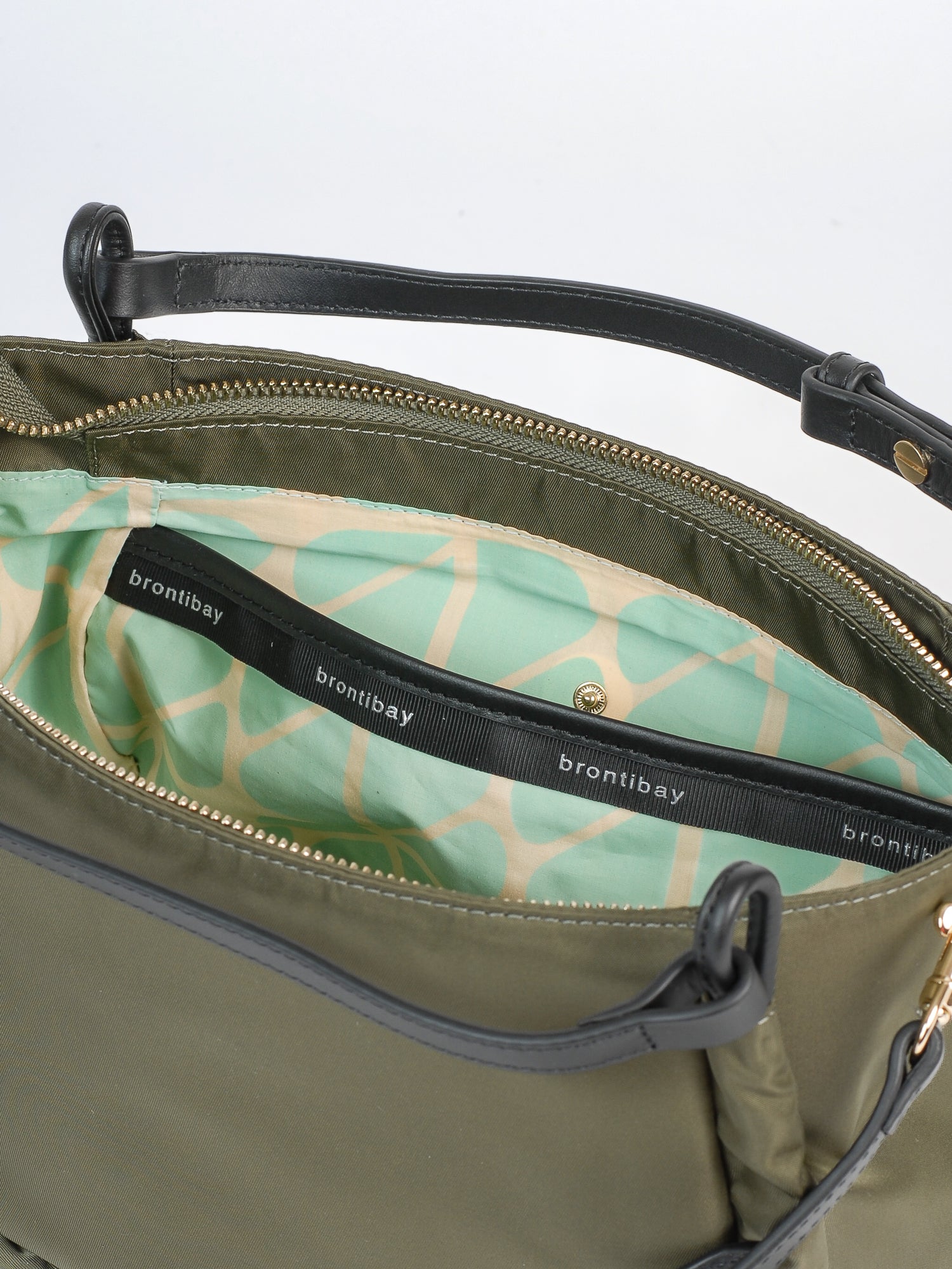 Avalon nylon satiné - Militaire