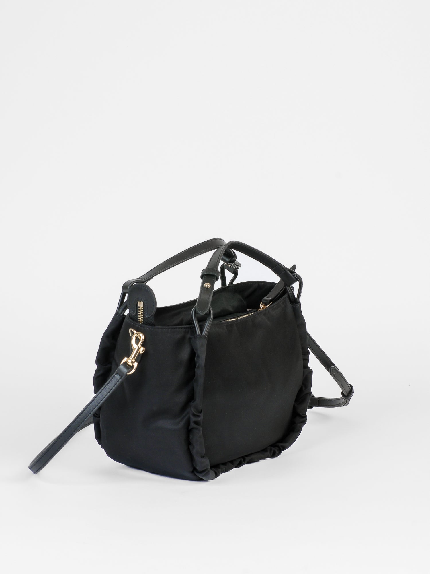 Avalon nylon satiné - Noir