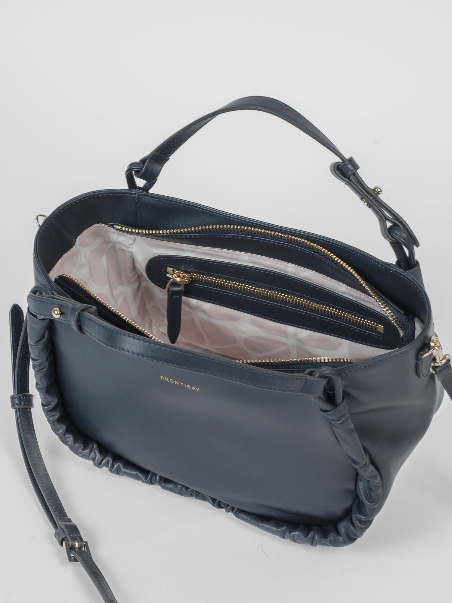 Avalon sac cuir nappa - Ink