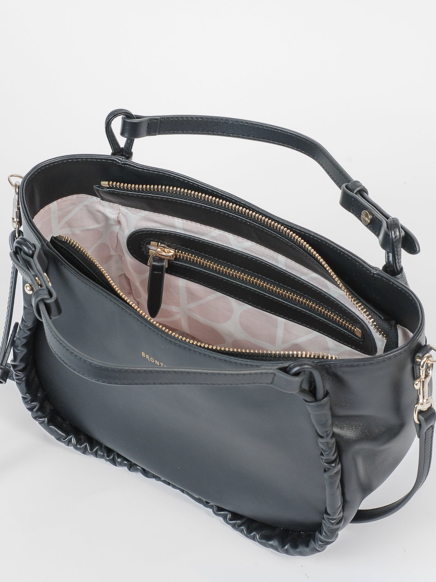 Avalon sac cuir nappa - Noir