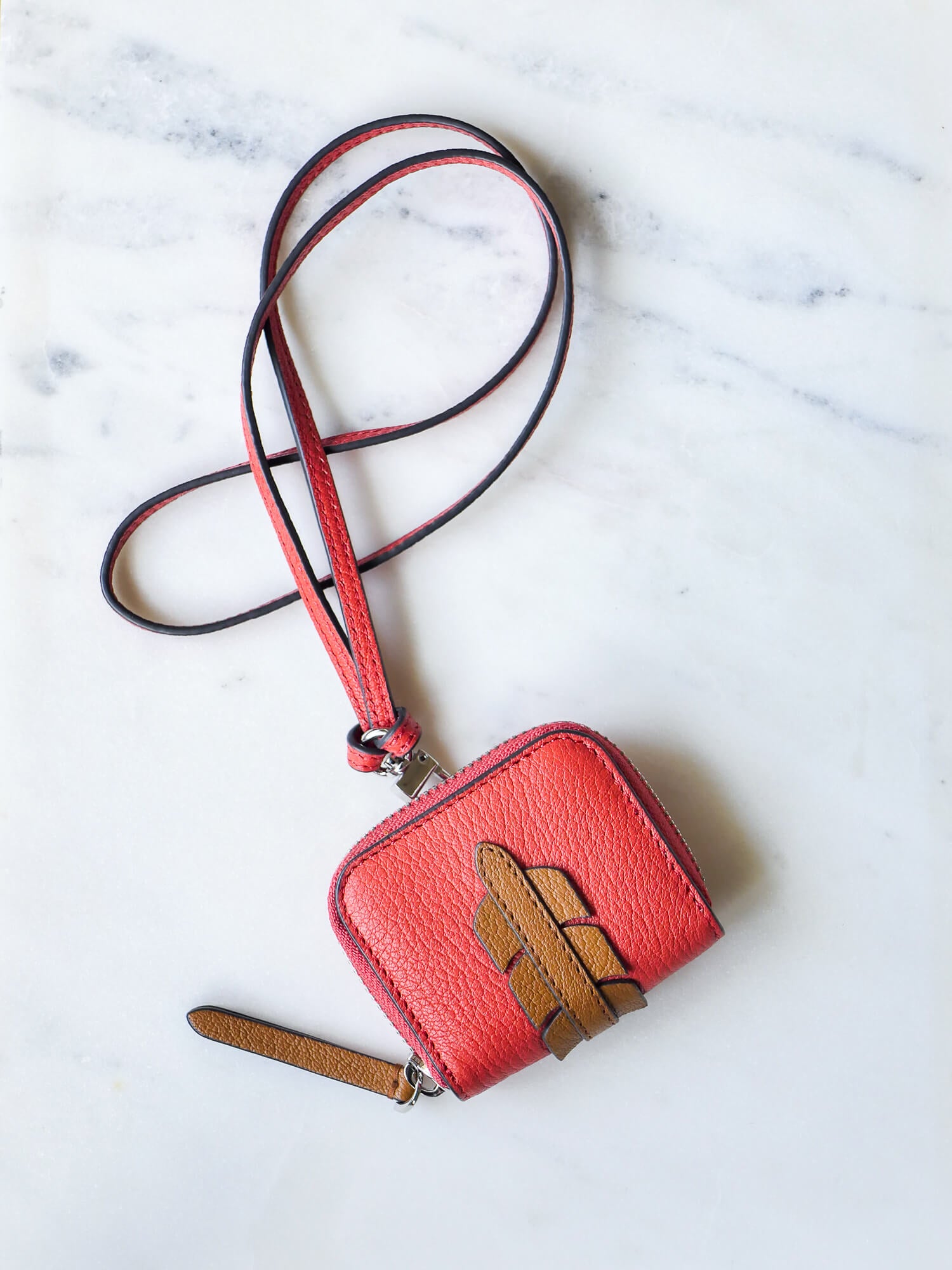 Baboushka Arrow cuir dutch - Papaya