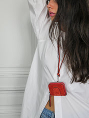 Baboushka patch daim - Papaya