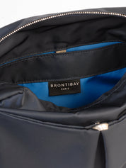Ravello satin nylon bag - Midnight Blue
