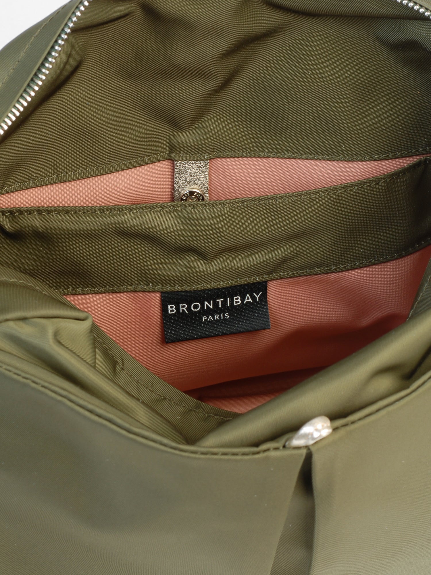 Ravello sac nylon satiné - Militaire
