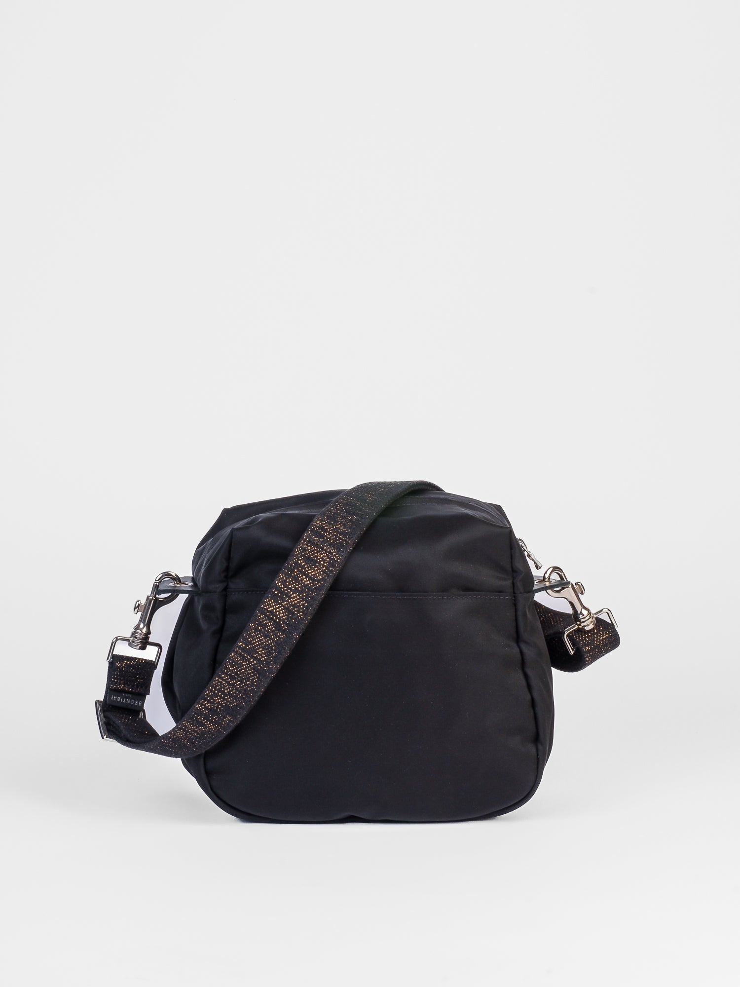 Baia nylon satiné - Noir Cuir Noir
