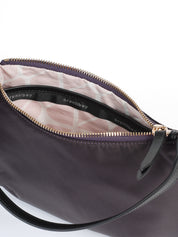 Beatrix satin nylon bag - Wild Blackberry