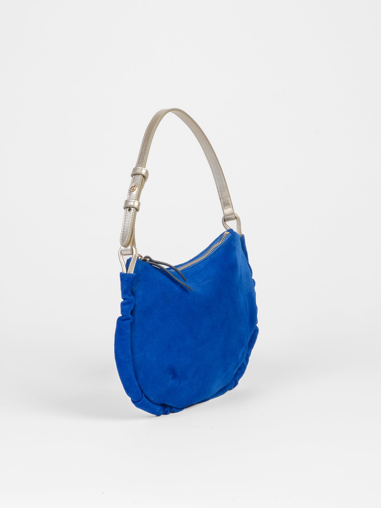 Beatrix daim - Bleu Electrique