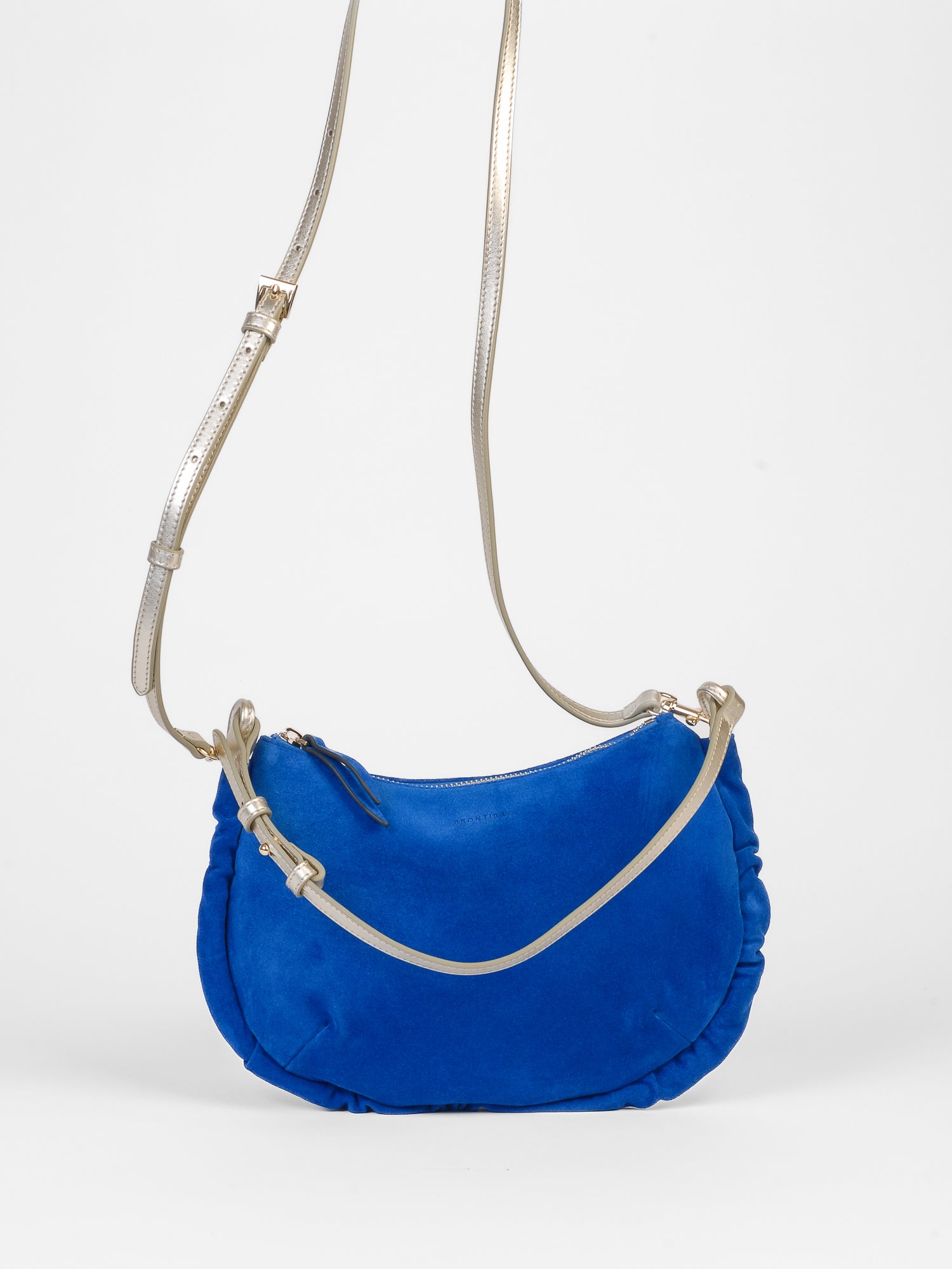Beatrix daim - Bleu Electrique