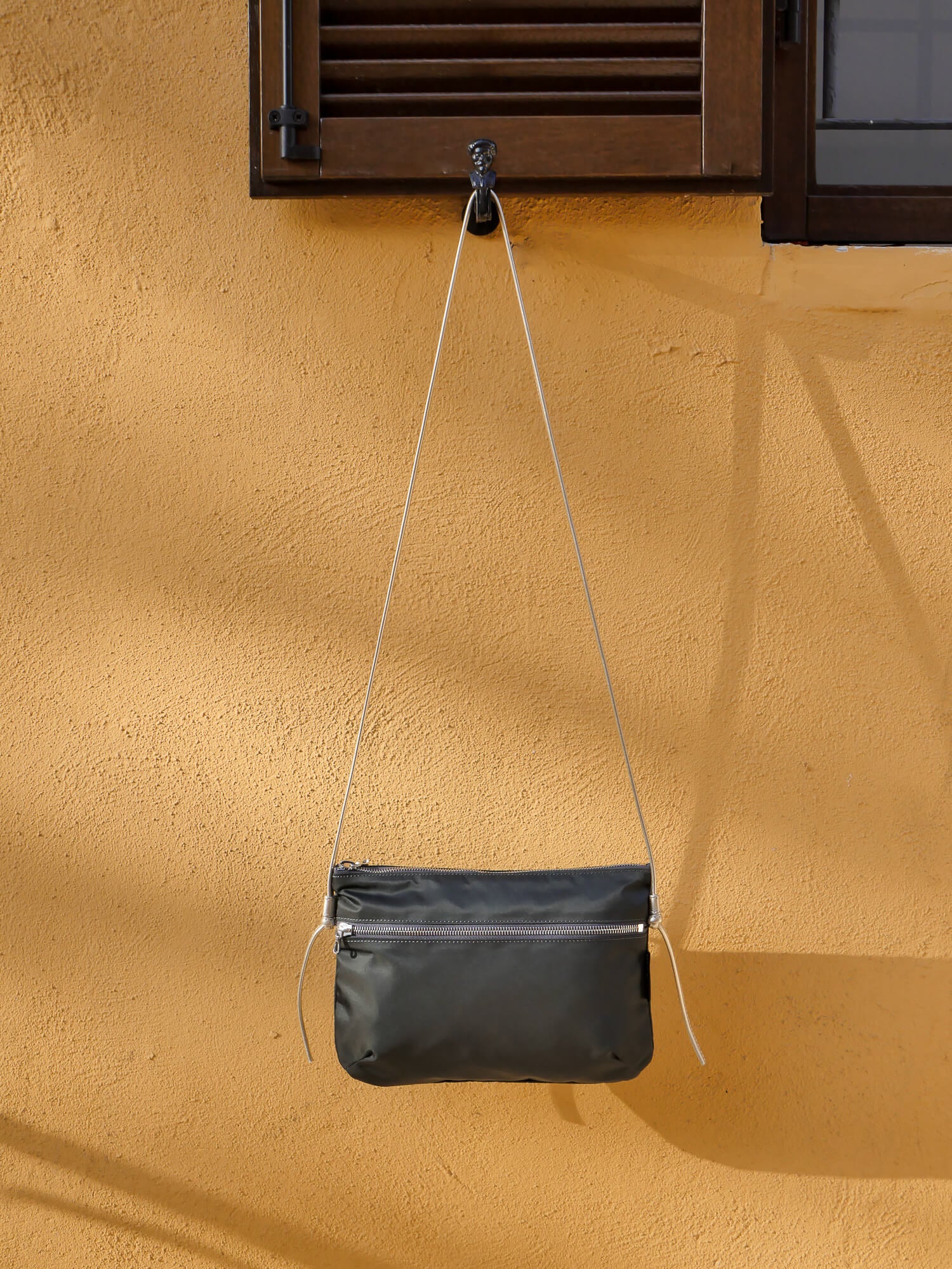 Brera satin nylon - Dark Grey