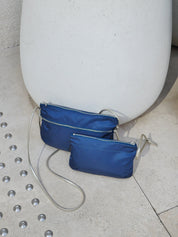 Brera sac nylon satiné - Sapphire